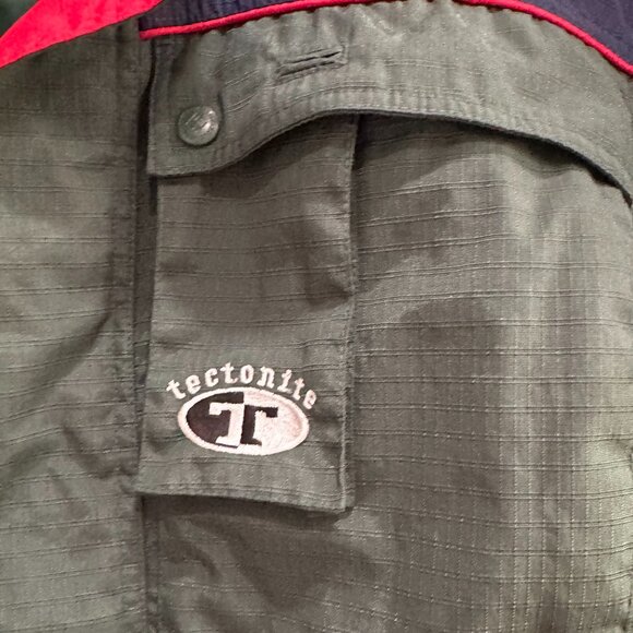 Columbia Tectonite Youth Ski Jacket, 14/16, Like New, Green/Dk Blue, Exc Cond - Picture 4 of 10